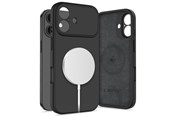 Telefon - Pokrowiec i etui - Tech-Protect Silicone MagSafe Case for iPhone 17 - Black - 5906302330133