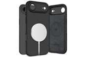 Telefon - Pokrowiec i etui - Tech-Protect Silicone MagSafe Case for iPhone 17 Air - Black - 5906302330140