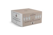 Zastawa stołowa - Olsen Home - Glass Cup With Lid & Straws - 6 Pack - 5740007817021