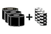 Papier, papier fotograficzny i etykiety - Zebra Z-Select 2000T - ZIPSHIPKIT3