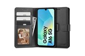 Telefon - Pokrowiec i etui - Tech-Protect Wallet Case for Samsung Galaxy A16 4G / 5G - Black - 5906302372706