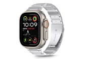 Smartwatch - akcesoria - Tech-Protect Stainless Bracelet for Apple Watch 44 / 45 / 46 / 49 mm - Silver - 5906302370870