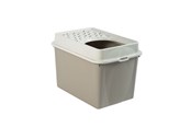 Koty - rotho Berty Eco Cappuccino - cat litter box - 7610859232816