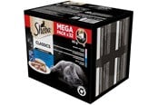 Koty - Sheba Wet cat food - White Fish, Cod, Salmon, Tuna - 32x85g - 3065890152670