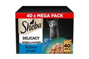 Koty - Sheba Delicacy Fish Flavours in Jelly – wet cat food – 40×85g - 4770608268091