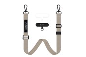 Telefon - Inne akcesoria - Tech-Protect C65 Rope Crossbody Leash - Beige - 5906302370993