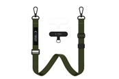 Telefon - Inne akcesoria - Tech-Protect C65 Rope Crossbody Lanyard - Olive - 5906302371006