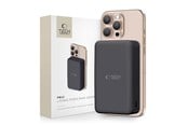 Powerbank - Tech-Protect Powerbank PB12 LifeMag MagSafe 20000MAH - black Powerbank - Czarny - 20000 mAh - 5906302375790