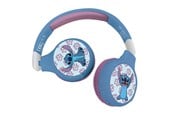 Muzyka - Stitch 2 in 1 Bluetooth® and Wired comfort foldable Headphones - 80205