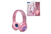 Muzyka - Lexibook 3D Pink Strass design Bluetooth® and wired headphones - 80207