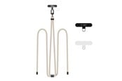 Telefon - Inne akcesoria - Tech-Protect C7S Rope Crossbody Strap - Beige - 5906302377305
