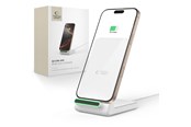 Telefon - Adapter i Ladowarka - Tech-Protect QI15W-A40 Wireless Charger - White - 5906302372423