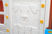 Zabawki na zewnątrz - Elite Toys Domek do zabawy "Fantasy" XL z drzwiami i oknami - 6951289