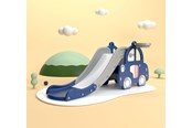 Zabawki na zewnątrz - Elite Toys Kids Zone samochód ze zjeżdżalnią i koszykówką - 6950978