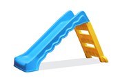 Zabawki na zewnątrz - Elite Toys Kids Zone zjeżdżalnia Fun 124cm - 6951290