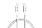 Kabel USB - Tech-Protect UltraBoost USB-C / Lightning PD27W/3A Cable 100 cm - Grey - 5906302380947