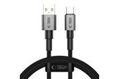 Kabel USB - Tech-Protect UltraBoost DNA USB-A / USB-C 15W/3A 100 cm Cable - Grey - 5906302380725