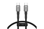 Kabel USB - Tech-Protect UltraBoost DNA USB-C PD100W/5A 50 cm Cable - Grey - 5906302380817