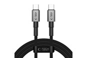 Kabel USB - Tech-Protect UltraBoost DNA USB-C PD100W/5A 200 cm Cable - Grey - 5906302380831
