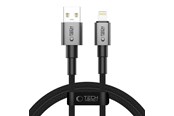 Kabel USB - Tech-Protect UltraBoost DNA USB-A / Lightning 15W/2.4A 100 cm Cable - Grey - 5906302380855
