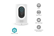 Inteligentny dom - Nedis SmartLife Outdoor Camera, Wi-Fi, 3MP, White - WIFICBO33WT