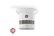 Inteligentny dom - Nedis SmartLife Smoke Detector, Zigbee, White - ZBDS11WT