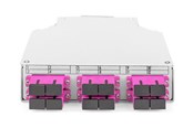 Akcesoria sieciowe - DIGITUS fibre-optic distribution box - OM4 assembled with SC adapter and pigtail - DN-963850-4