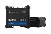 Router - Teltonika RUT951 - wireless router - WWAN - Wi-Fi LTE - 3G 4G 2G - DIN rail mountable surface-mountable wall-mountable - Wireless router LTE - RUT951130200