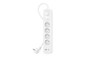 Kabel zasilający (zewnętrzny) - Belkin Connect - surge protector - with USB-C and USB-A ports - SRB001VF2M-V2