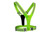 Sport i fitness - Lippa Reflective vest with LED light - Green/yellow - LPRF8101
