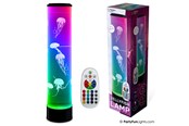 Instrumenty muzyczne i dla DJ'a - Party Funlight XXL Jelly Fish Tube Lamp H: 70cm - 605422