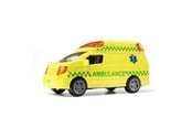 Samochody i pojazdy - Impulse Toys Ambulance 12.5cm m/lys og lyd - 1600014