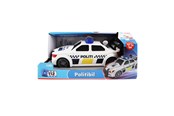 Samochody i pojazdy - Impulse Toys Politibil m/lys og lyd 19cm - 1600012A