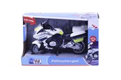 Samochody i pojazdy - Impulse Toys Politimotorcykel m/lys og lyd 18cm - 1600007