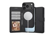 Telefon - Pokrowiec i etui - Tech-Protect Wallet MagSafe Case for iPhone 17 Pro - Matte Black - 5906302330393
