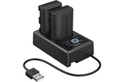 Akcesoria do aparatu i obiektywu - SmallRig 5409 Camera Battery and Charger Kit for C - 5409