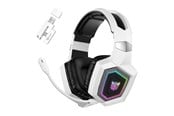 Słuchawki, zestaw słuchawkowy - ONIKUMA GT806 gaming headphones (white) - GT806 White