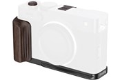 Akcesoria do aparatu i obiektywu - SmallRig 6237 L-Shaped Mount Plate with Wooden Handle for FUJIFILM X-E5 (Ebony Black) - 6237