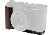 Akcesoria do aparatu i obiektywu - SmallRig 5942 L-Shaped Mount Plate with Wooden Handle for Panasonic LUMIX L10 Black - 5942