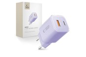 Telefon - Adapter i Ładowarka - Tech-Protect NCM33 PD 33W QC3.0 USB-C / USB-C - Purple - 5906302330607