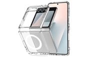 Telefon - Pokrowiec i etui - Tech-Protect FlexAir Hybrid MagSafe Case for Samsung Galaxy Z Flip 6 / 7 FE - Transparent - 5906302330621