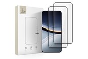 Telefon - szkło ochronne - Tech-Protect Glass Fit+ 2-pack Tempered Glass for Xiaomi Poco F7 5G - Black - 5906302330737
