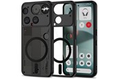 Telefon - Pokrowiec i etui - Tech-Protect  MagMat MagSafe Case for Nothing Phone 3 - Black and Clear - 5906302330775