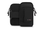 Telefon - Pokrowiec i etui - Tech-Protect M6 Universal Sport Shoulder Strap - Black & Pink - 5906302330805
