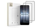 Telefon - szkło ochronne - Tech-Protect Glass Fit+ 2-pack Tempered Glass for OnePlus Nord 5 - Black - 5906302330812