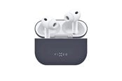 Telefon - Inne akcesoria - FIXED Silky Silicone case for Apple AirPods Pro 3 Blue - FIXSIL-1629-BL