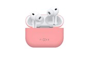 Telefon - Inne akcesoria - FIXED Silky Silicone case for Apple AirPods Pro 3 Pink - FIXSIL-1629-PI