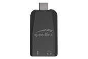Karta dźwiękowa - Speed-Link Speedlink VIGO USB-C Sound Card black - SL-880501-BK