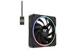 Wentylator obudowy - Thermaltake TS120 EX RGB PC Cooling Fan - Black (3pack) - Wentylator obudowy - 120mm - Czarny - 21 dBA - CL-F206-PL12SW-A