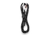 Psy - Woolly Wolf - Rope Leash Black - 180 cm  - 10mm - RPLSHRVB600